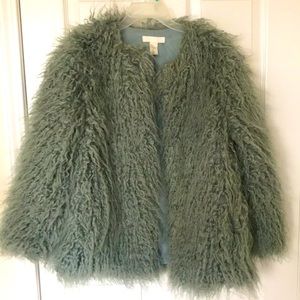 Furry coat H&M Small